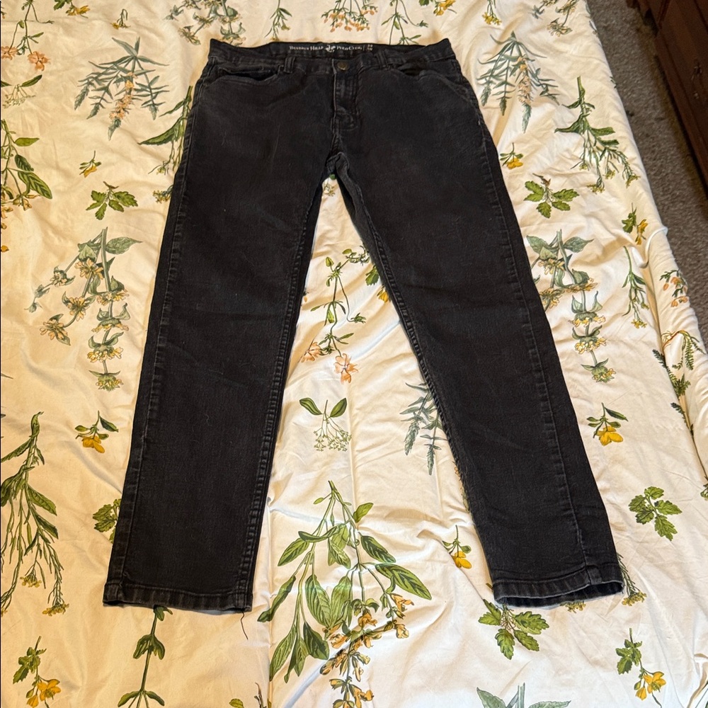 Beverly Hills Polo Men's Black Jeans 34x30